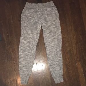 Heather grey joggers